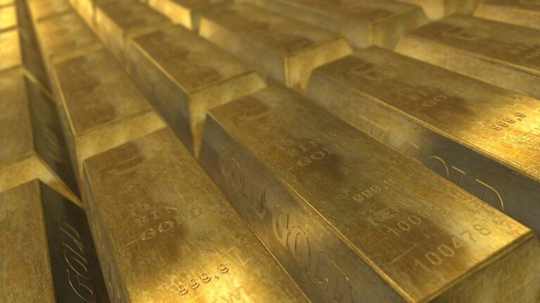 Gold, bars illustrating asset management practices