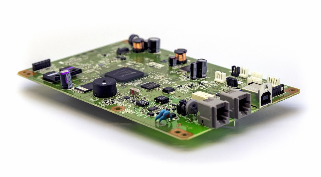 Board, electronics illustrating digital housekeeping boards